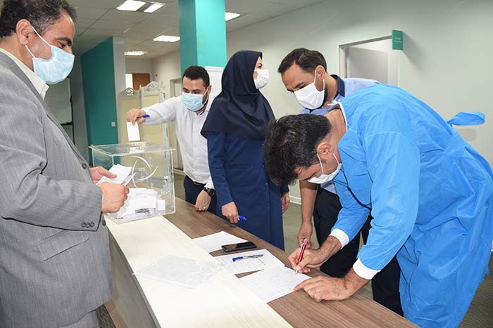رای اندازی انتخابات تعیین نماینده کارکنان گروه تشخیصی درمانی فرجاد
